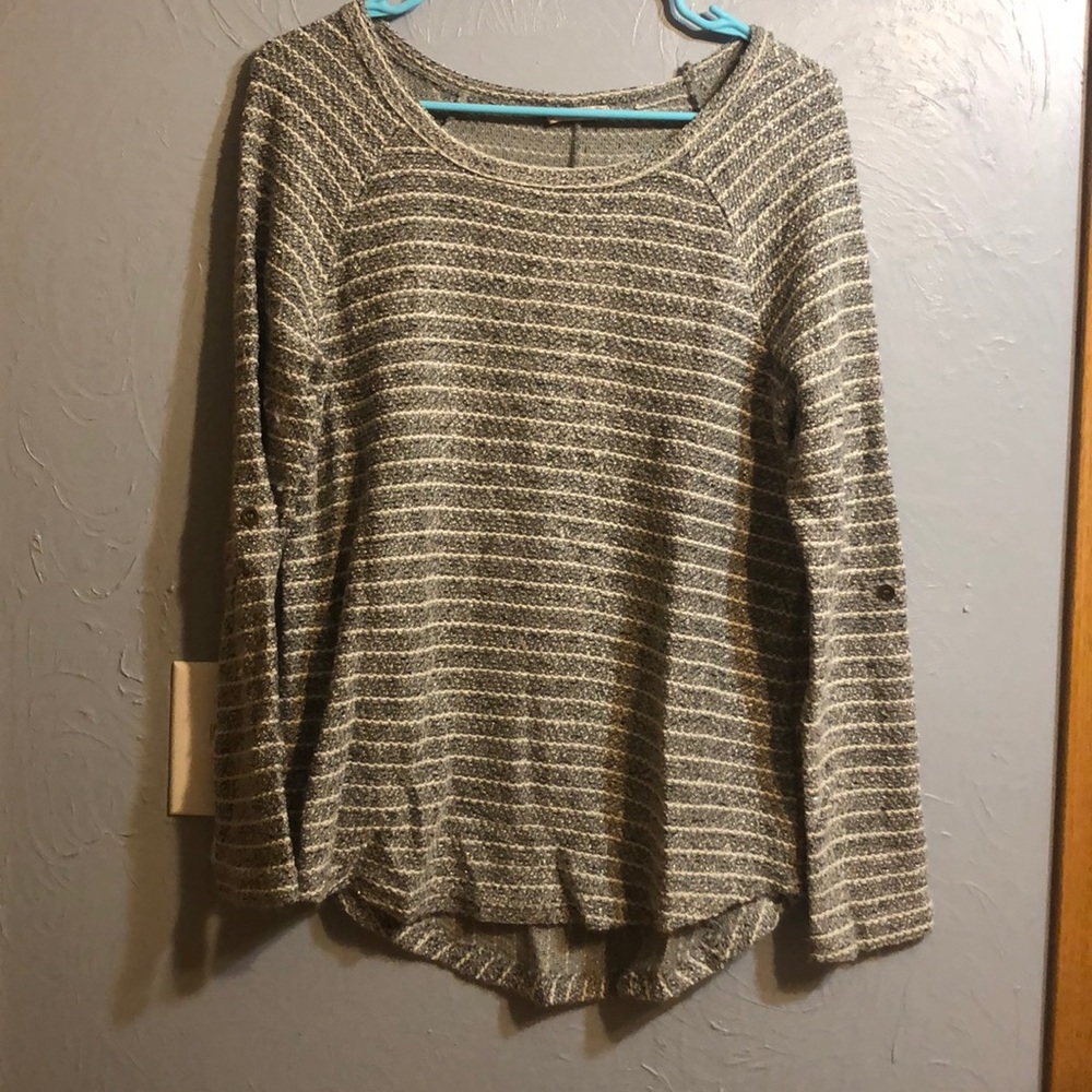 Sparkly striped top